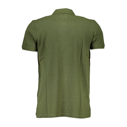 Gianmarco Venturi Green Cotton Polo Shirt - Stylish & Comfortable