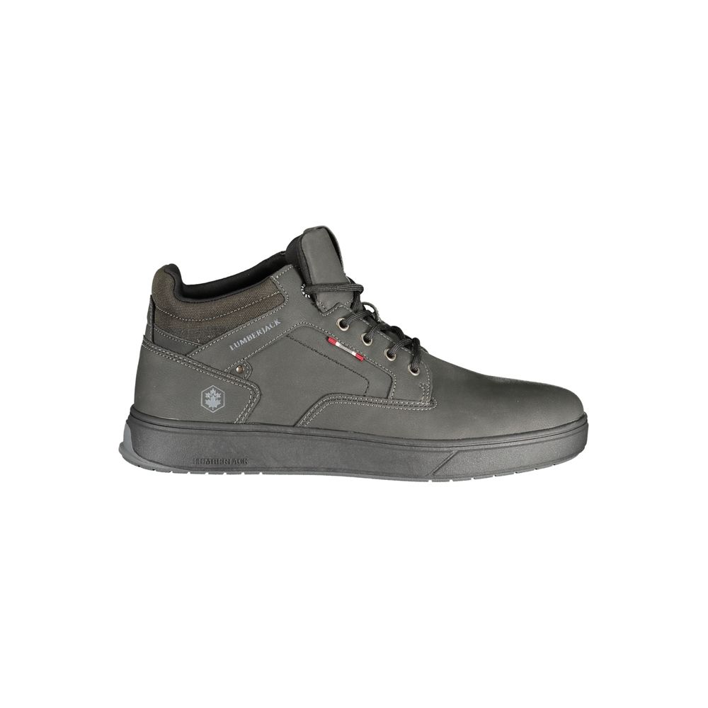 Lumberjack Black Polyurethane Men Sneaker