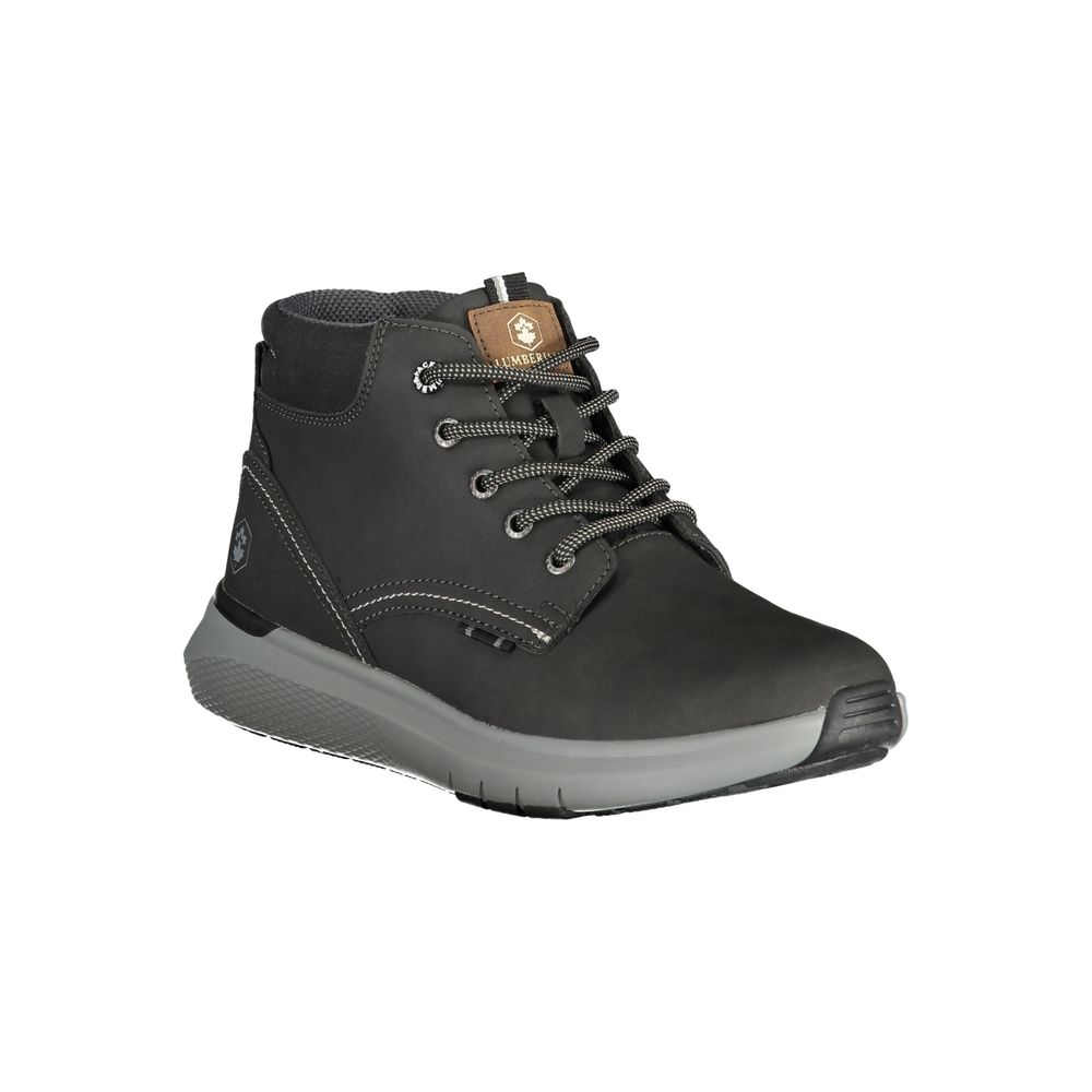 Lumberjack Black Polyurethane Men Sneaker
