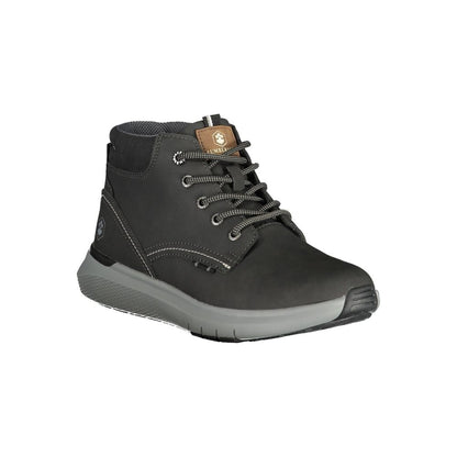 Lumberjack Black Polyurethane Men Sneaker