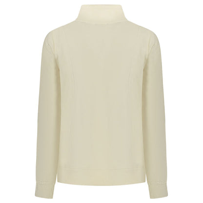 Freddy White Cotton Sweatshirt: Stylish & Comfortable Long-Sleeved Layer