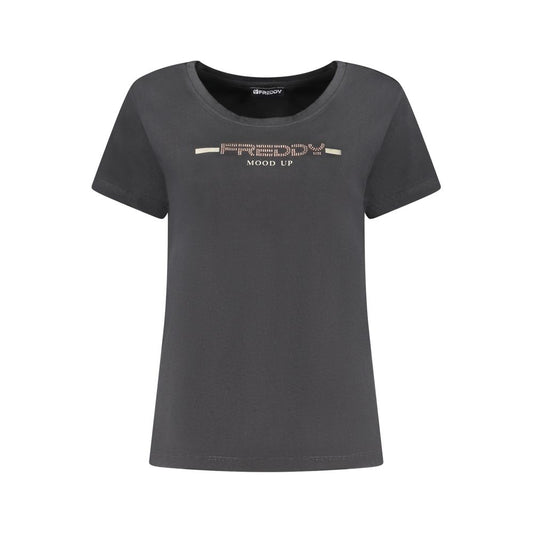 Freddy Black Cotton T-Shirt - Effortless Style Meets Comfort