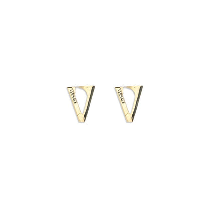 Versace V Drop Earrings