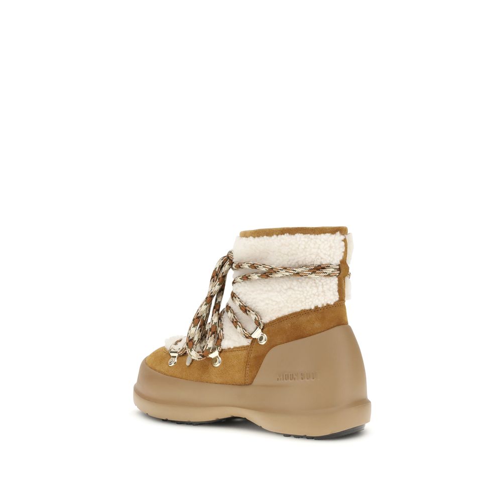 Moon Boot Luna Shearling Ankle Boots