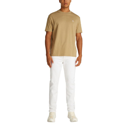 Calvin Klein Jeans White Cotton Skinny Jean