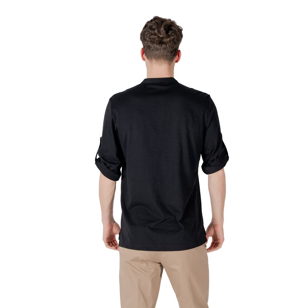 Antony Morato Black Cotton T-Shirt