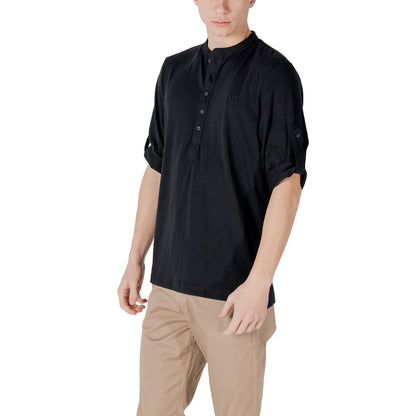 Antony Morato Black Cotton T-Shirt