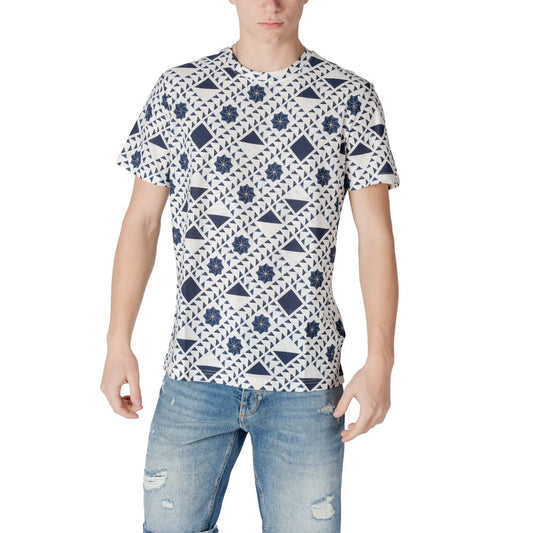 Antony Morato Blue Cotton T-Shirt - Modern Casualwear Essential