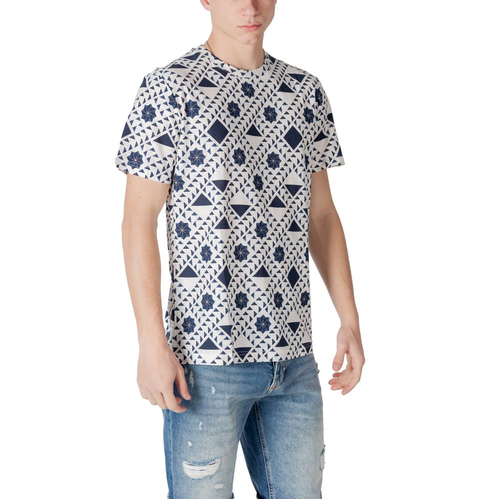 Antony Morato Blue Cotton T-Shirt - Modern Casualwear Essential