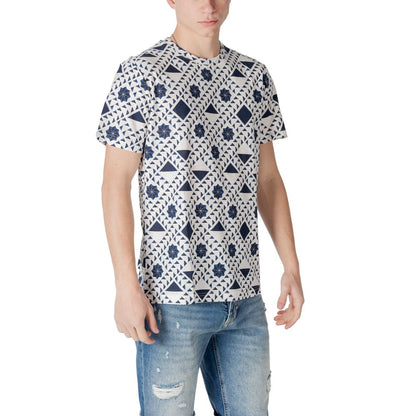 Antony Morato Blue Cotton T-Shirt - Modern Casualwear Essential