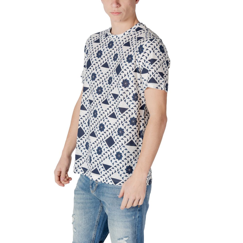 Antony Morato Blue Cotton T-Shirt - Modern Casualwear Essential