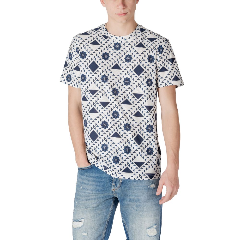 Antony Morato Blue Cotton T-Shirt - Modern Casualwear Essential