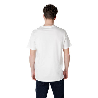 Armani Exchange White Cotton T-Shirt for Men