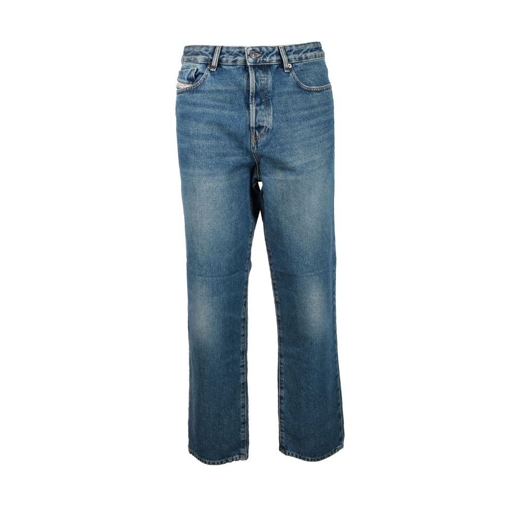 Diesel Blue Cotton Skinny Jean for Men