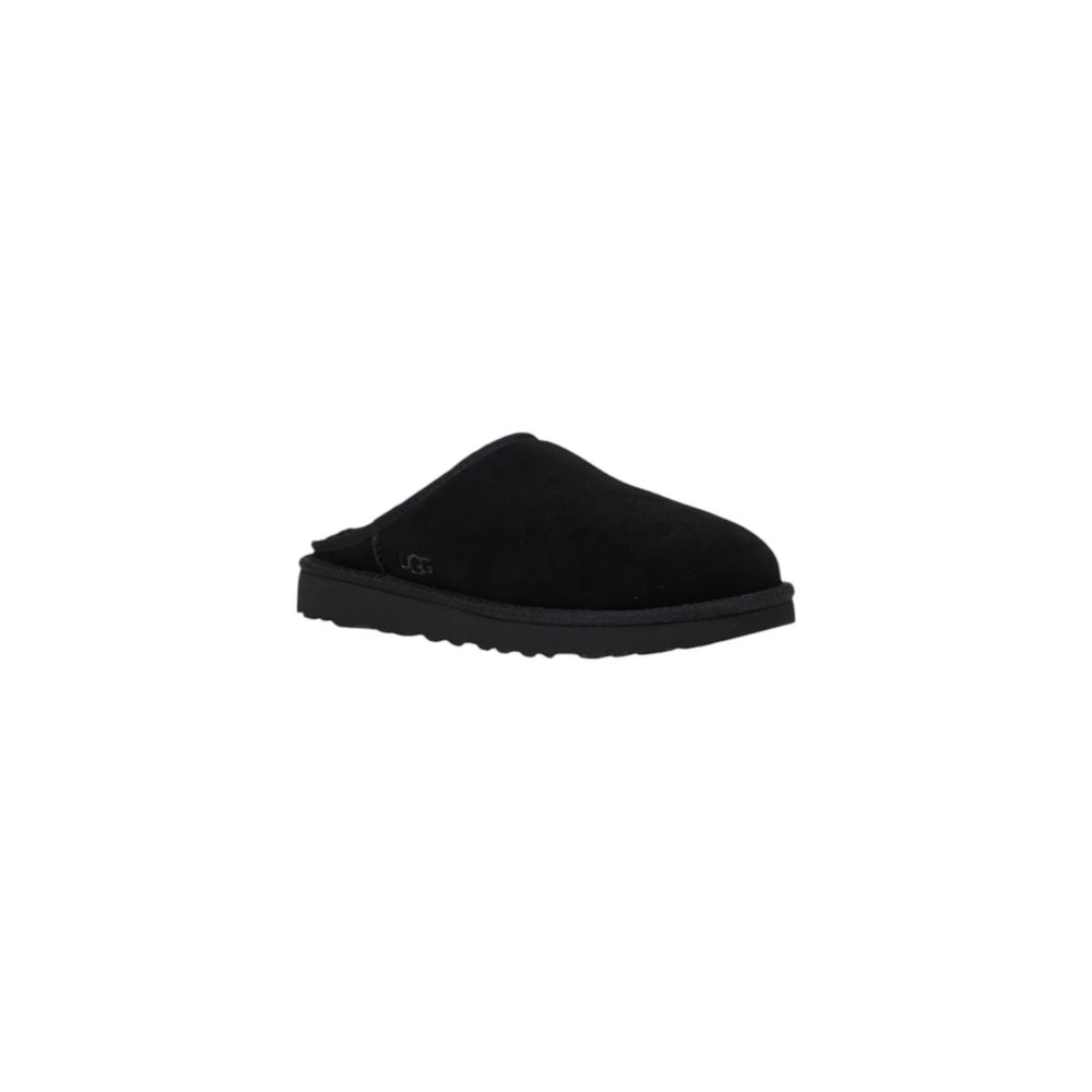 UGG M Classic Slip-On Unisex Black Suede Leather Clogs