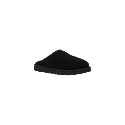 UGG M Classic Slip-On Unisex Black Suede Leather Clogs