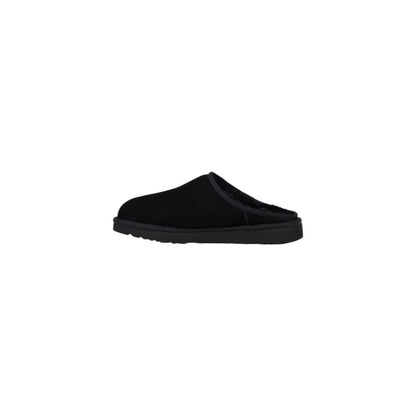 UGG M Classic Slip-On Unisex Black Suede Leather Clogs