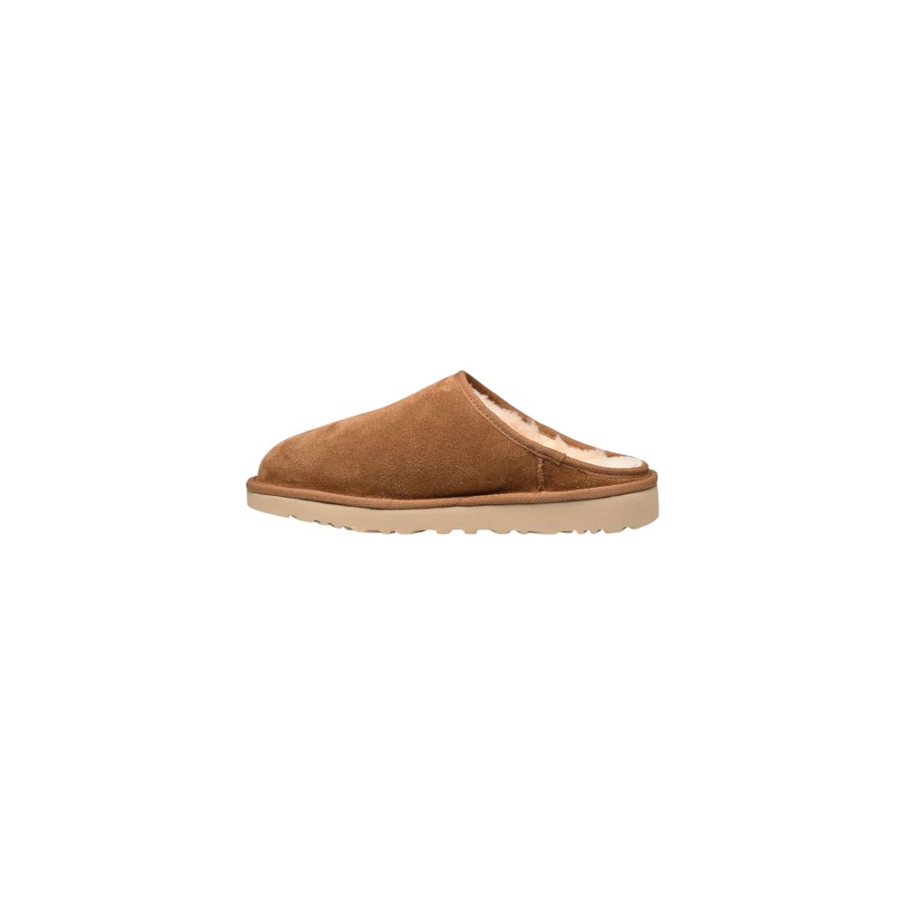 UGG Beige Suede Leather Clog