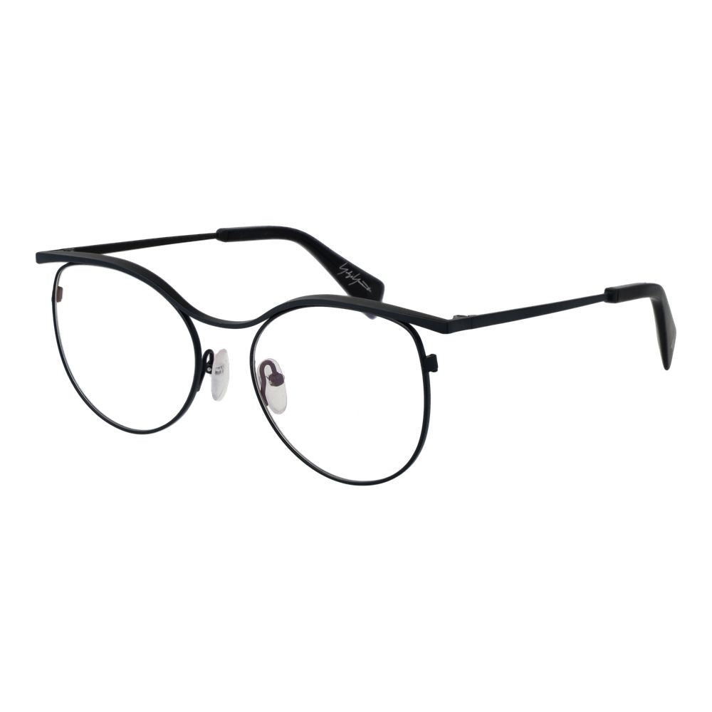 Yohji Yamamoto Women’s Optical Glasses – Black Round Frame