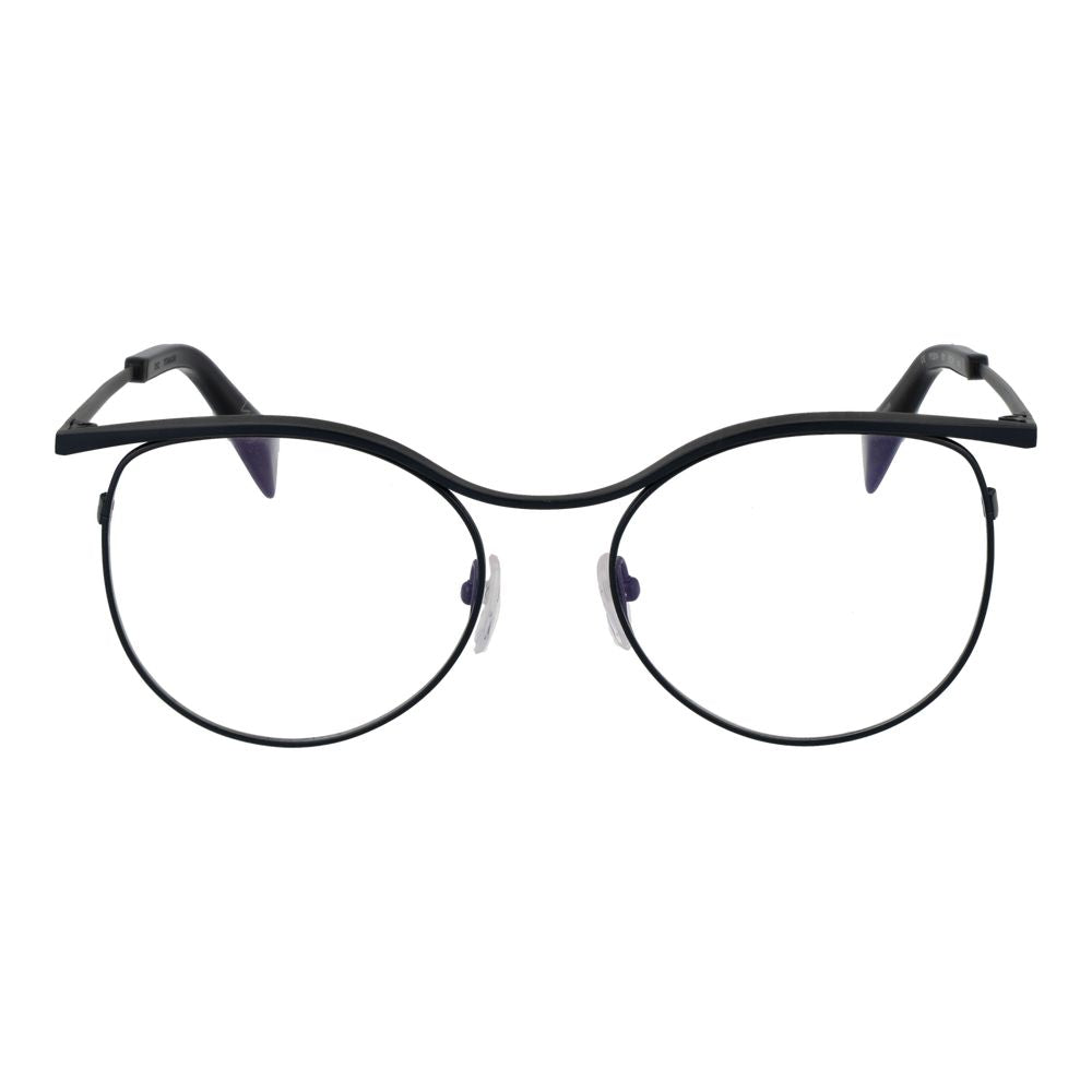 Yohji Yamamoto Women’s Optical Glasses – Black Round Frame