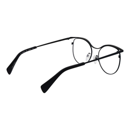 Yohji Yamamoto Women’s Optical Glasses – Black Round Frame