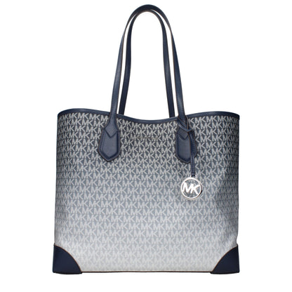 Michael Kors Blue Fabric Shoulder Bag
