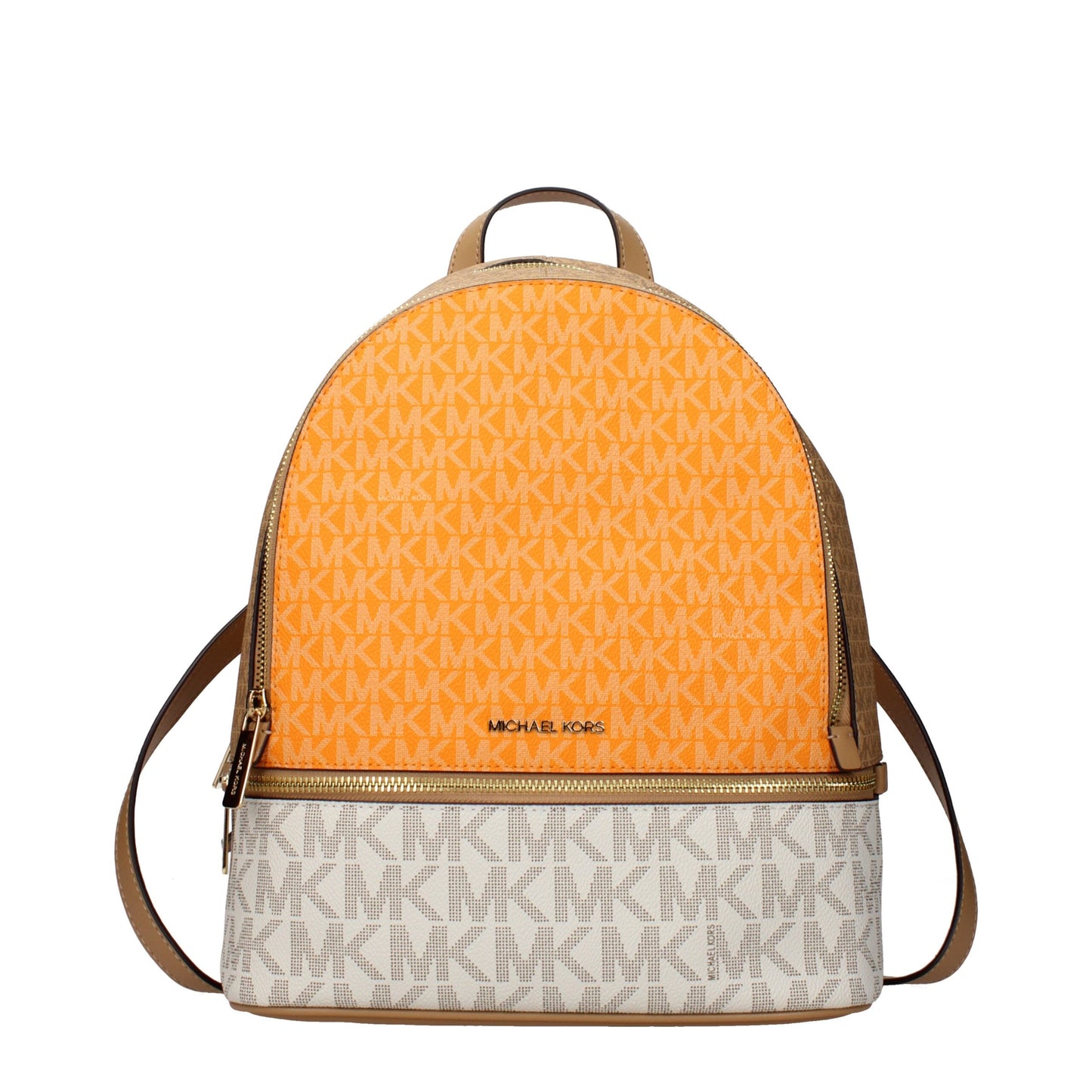 Michael Kors Beige Fabric Backpack: Effortless Elegance for Every Occasion