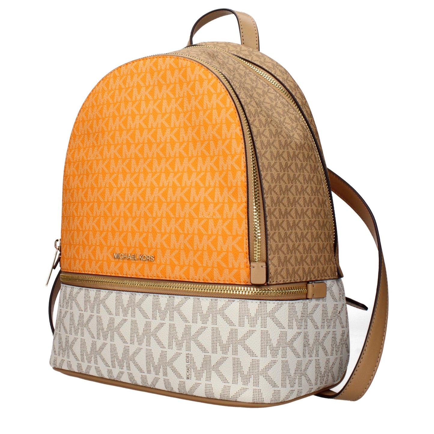 Michael Kors Beige Fabric Backpack: Effortless Elegance for Every Occasion