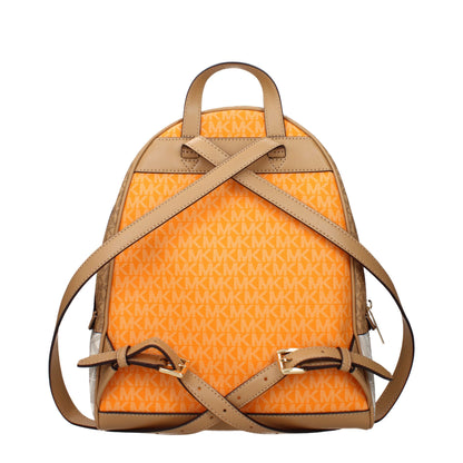 Michael Kors Beige Fabric Backpack: Effortless Elegance for Every Occasion