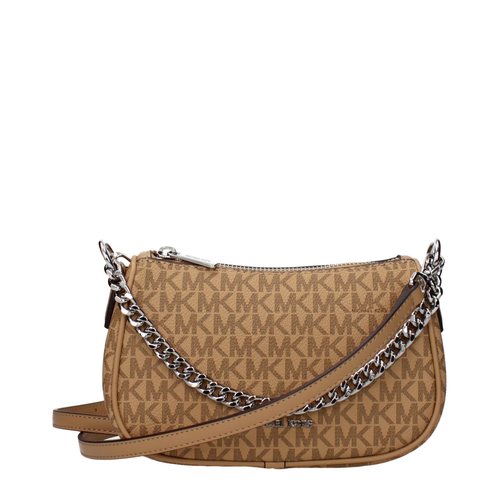 Michael Kors Brown Fabric Handbag - Effortless Elegance
