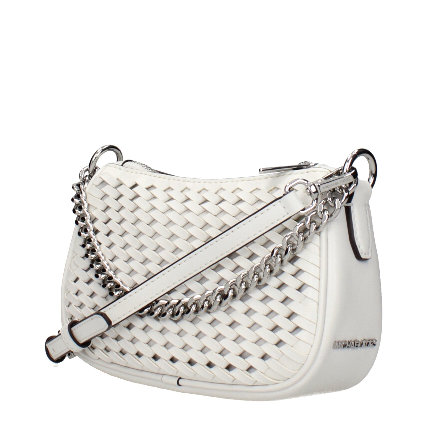 Michael Kors White Leather Handbag – Effortless Elegance