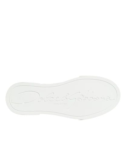 Dolce & Gabbana Multicolor Patchwork Low Top Sneakers