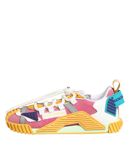 Dolce & Gabbana Multicolor Nylon NS1 Low Top Sneakers