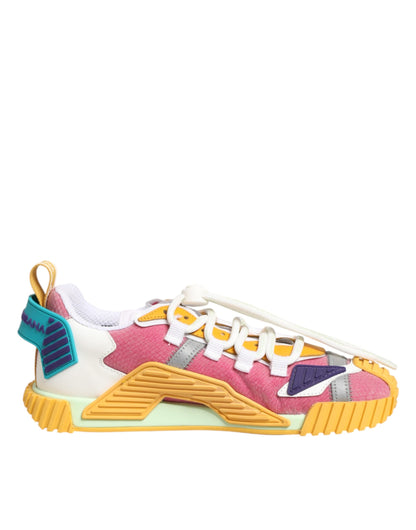 Dolce & Gabbana Multicolor Nylon NS1 Low Top Sneakers