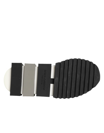 Dolce & Gabbana Black Slip On Sorrento Low Top Sneakers