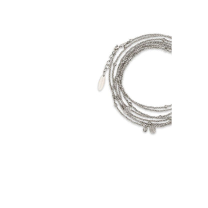 Brunello Cucinelli Silver Bracelet - Elegant Beaded Design