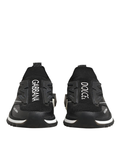 Dolce & Gabbana Black Sorrento Sport Stretch Sneakers