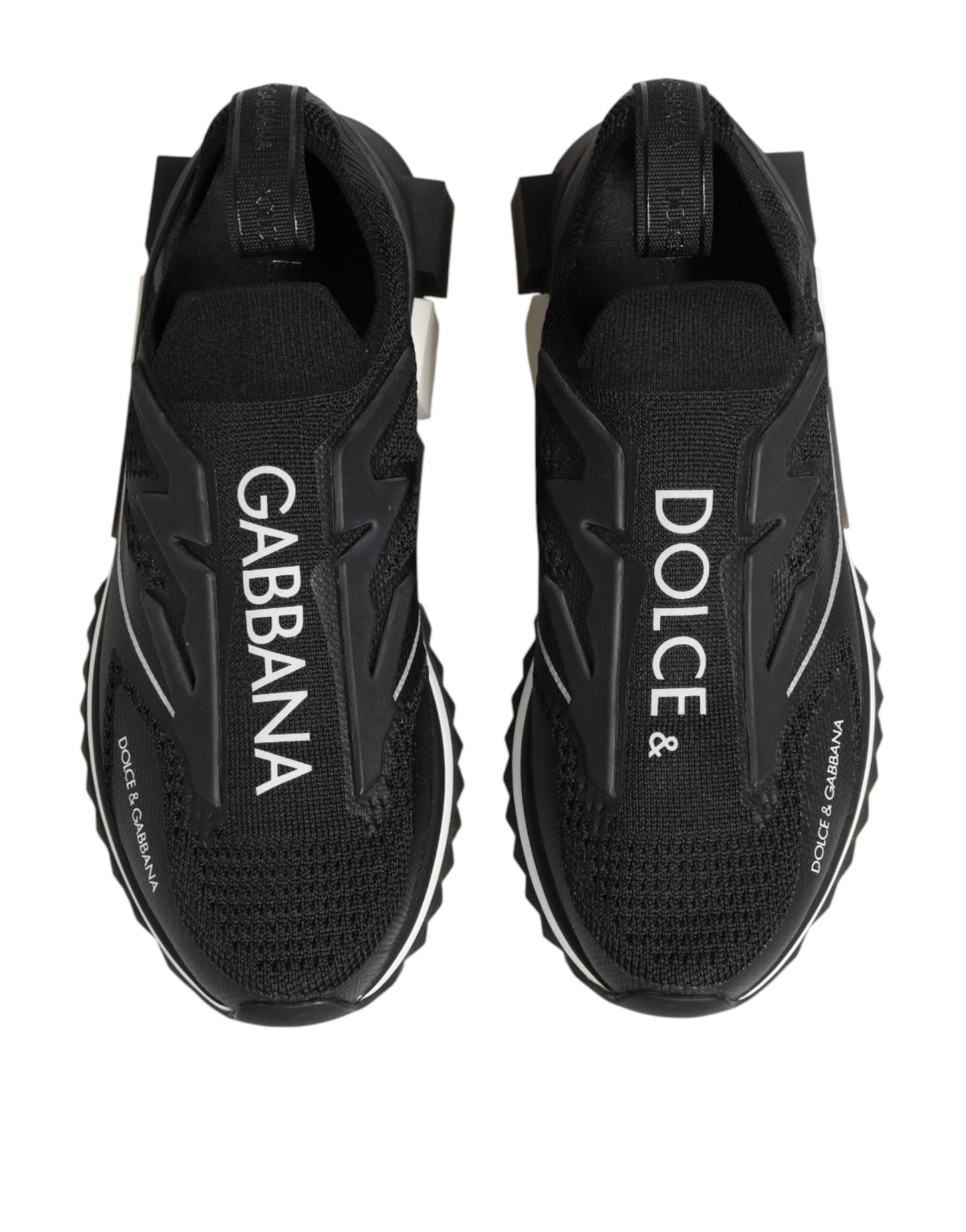 Dolce & Gabbana Black Sorrento Sport Stretch Sneakers