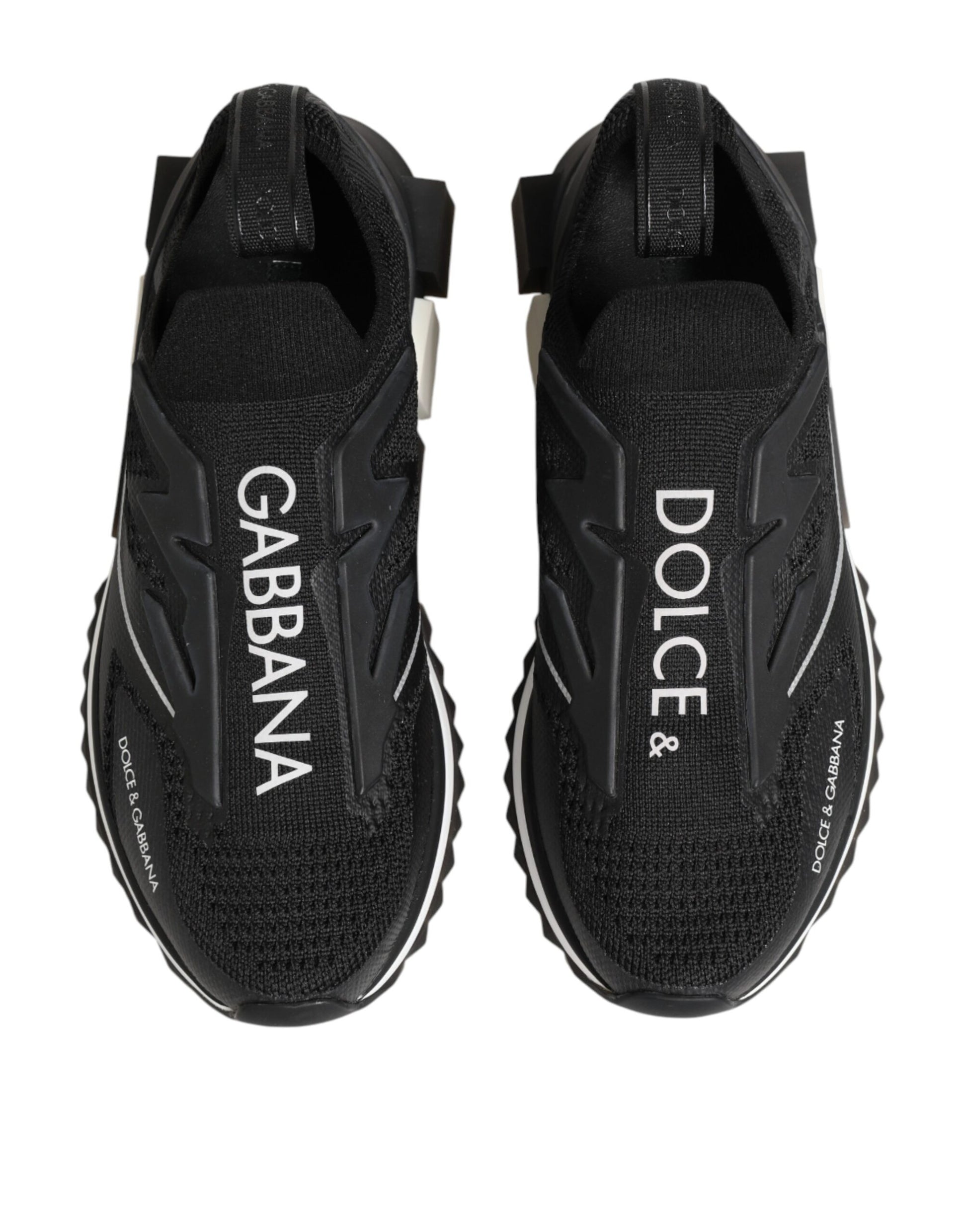 Dolce & Gabbana Black Sorrento Sport Stretch Sneakers