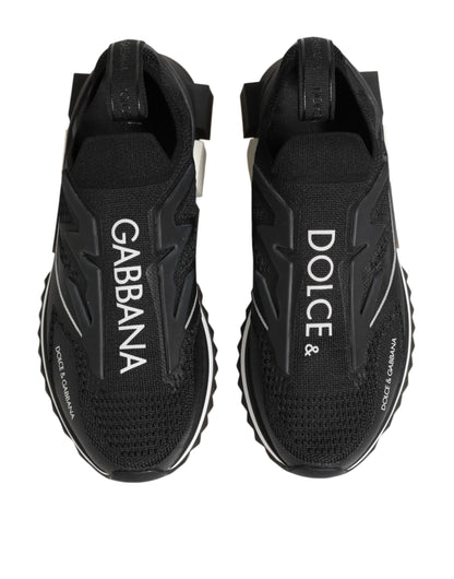Dolce & Gabbana Black Sorrento Sport Stretch Sneakers