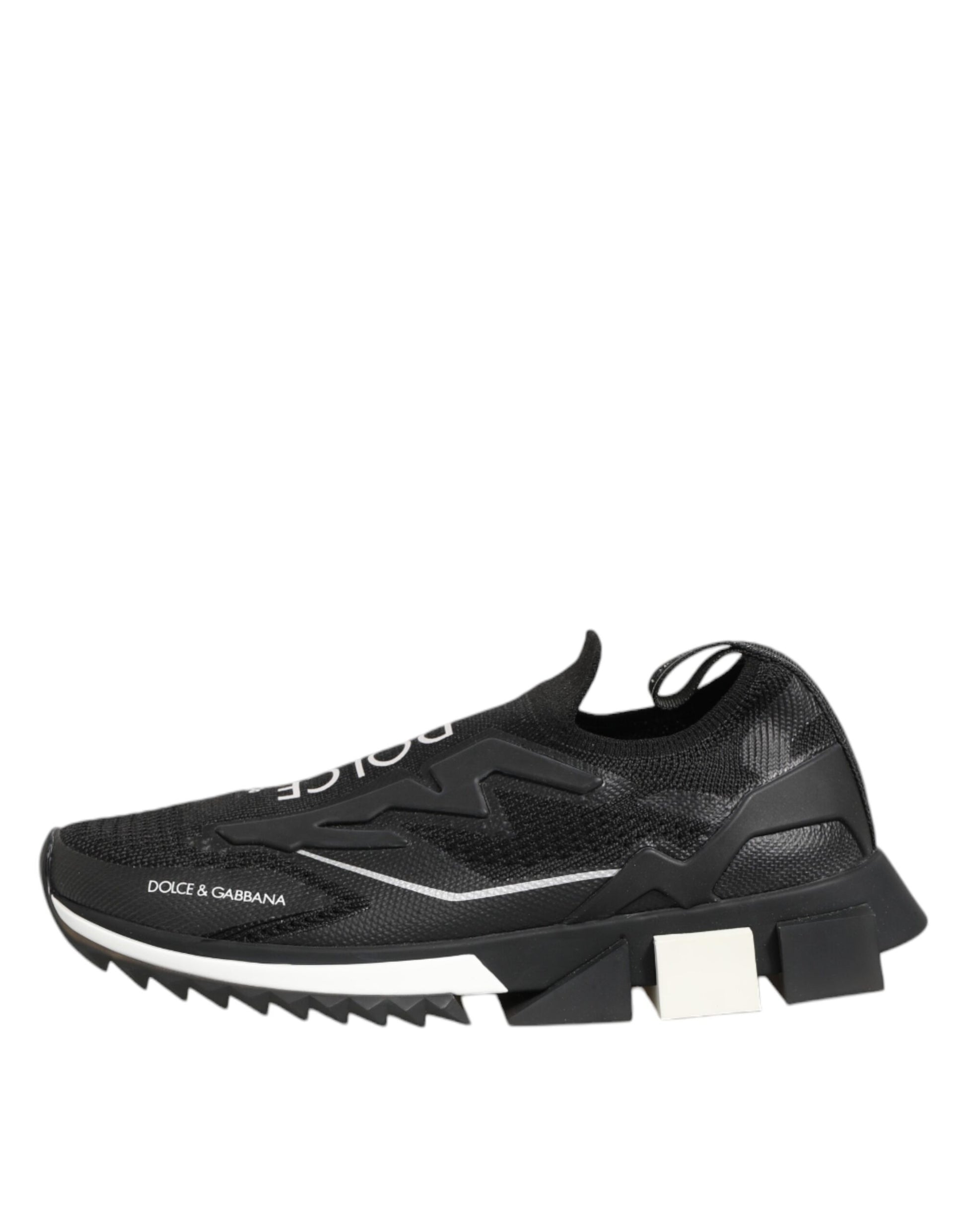 Dolce & Gabbana Black Sorrento Sport Stretch Sneakers