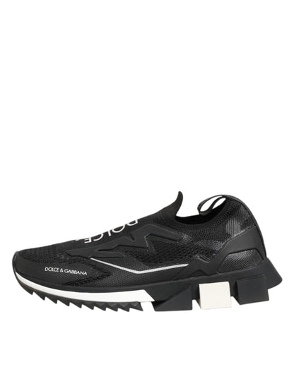 Dolce & Gabbana Black Sorrento Sport Stretch Sneakers