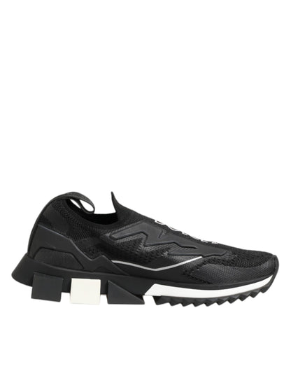 Dolce & Gabbana Black Sorrento Sport Stretch Sneakers