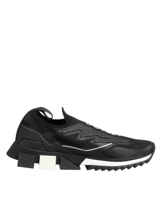 Dolce & Gabbana Black Sorrento Sport Stretch Sneakers