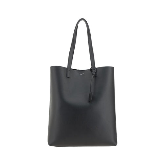 Saint Laurent Leather Tote Bag with Pouch