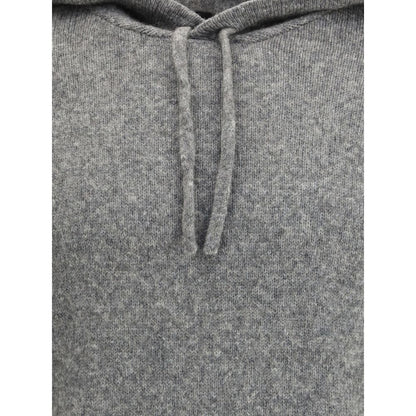 Roberto Collina Luxurious Cashmere and Silk Hooded Sweater