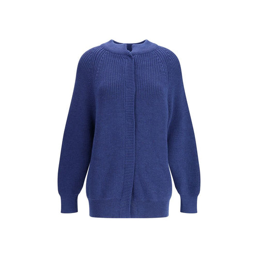 Ella Bomber Sweater with Hook-and-Eye Closure