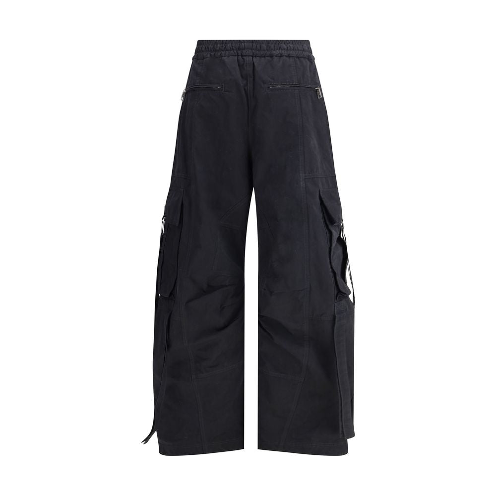 Dolce & Gabbana Waxed Faille Cargo Pants