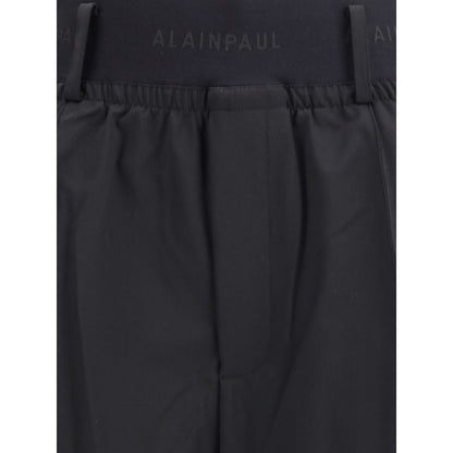 ALAINPAUL Tailored Knee Shape Pants
