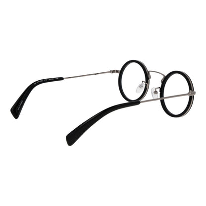 Yohji Yamamoto Men's Optical Glasses – Black Round Frames
